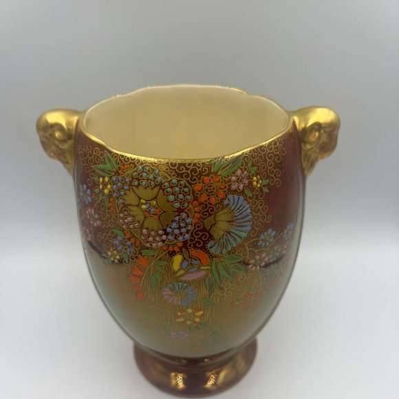 Crown Devon Tumbling Flower 6 inch Vase - Picture 4 of 9